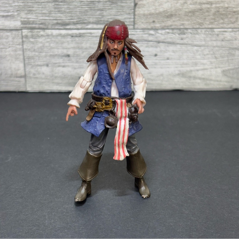 Disney 2011 Jakks Pirates‎ Of The Caribbean Captain Jack Sparrow Action Figure